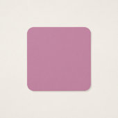 Dahlia floral bouqet/Moederdag Vierkante Visitekaartjes (Achterkant)