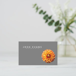 Dahlia Floral Minimalist Oceania Visitekaartje