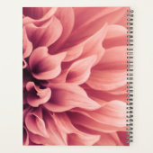Dahlia Flower Blossom Planner (Achterkant)