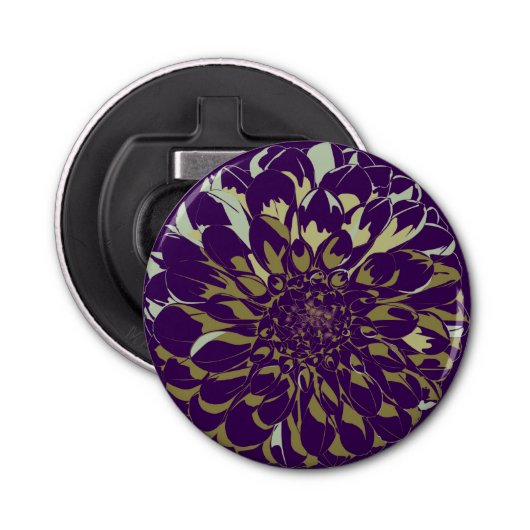 Dahlia flower bottle opener (Voorkant)