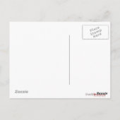 Dahlia Flower Briefkaart (Achterkant)