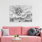 Dahlia Flower Canvas Afdrukken (Insitu (Woonkamer))