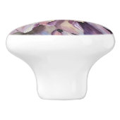 DAHLIA FLOWER CERAMIC KNOB KERAMISCHE KNOP (Zijkant)