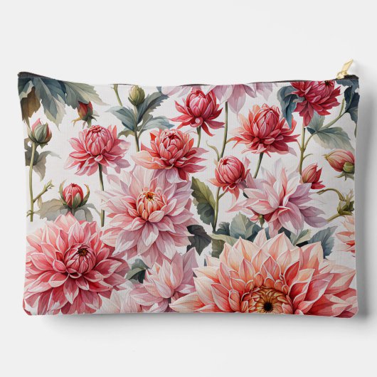 Dahlia flower etui (Achterkant)