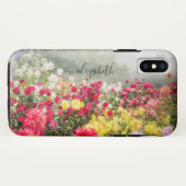 Dahlia Flower Field Case-Mate iPhone Case (Achterkant (horizontaal))