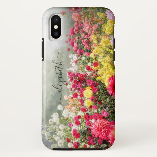Dahlia Flower Field Case-Mate iPhone Case (Achterkant)