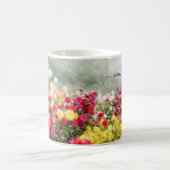 Dahlia Flower Field Koffiemok (Center)