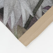 Dahlia Flower Garden Abstracte fleece deken (Hoek)