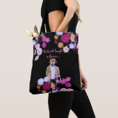 Dahlia Flower Gardener Floral Canvas tas (Dichtbij)