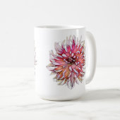 DAHLIA FLOWER KOFFIEMOK (Voorkant rechts)
