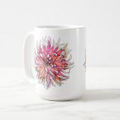 DAHLIA FLOWER KOFFIEMOK (Voorkant links)