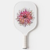 DAHLIA FLOWER PICKLEBALL PADDLE (Achterkant)