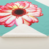 Dahlia Flower + Sherpa Deken (3/4)