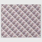 DAHLIA FLOWER WRAPPING PAPIER (Vlak)