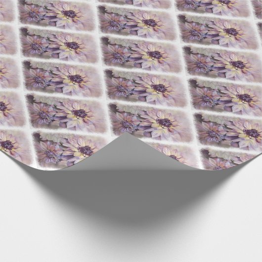 DAHLIA FLOWER WRAPPING PAPIER (Hoek)