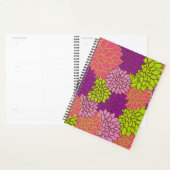 Dahlia Flowers, Colorful Flowers, Floral Pattern Planner (Display)