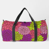 Dahlia Flowers, Colorful Flowers, Floral Pattern Plunjezak (Achterkant)