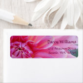 Dahlia Flowers Etiket (Insitu)