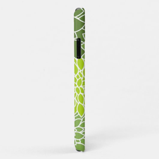 Dahlia Flowers, Flowers Pattern, Green Dahlia Case-Mate iPhone Case (Achterkant/rechts)