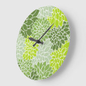 Dahlia Flowers, Flowers Pattern, Green Dahlia Grote Klok (Hoek)