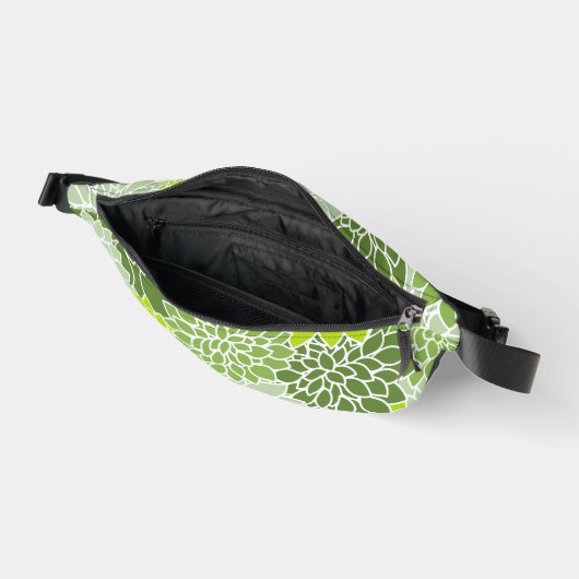 Dahlia Flowers, Flowers Pattern, Green Dahlia Heuptasje (Open)