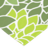 Dahlia Flowers, Flowers Pattern, Green Dahlia Tafelkleed (Gekanteld)