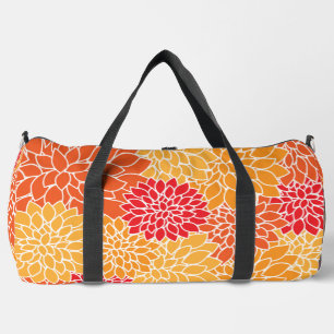 Dahlia Flowers, Flowers Pattern, Oranje Dahlia Plunjezak
