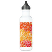 Dahlia Flowers, Flowers Pattern, Oranje Dahlia Waterfles (Links)