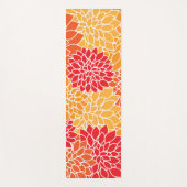 Dahlia Flowers, Flowers Pattern, Oranje Dahlia Yogamat (Voorkant)