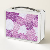 Dahlia Flowers, Flowers Pattern, Paarse Dahlia (Achterkant)