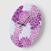 Dahlia Flowers, Flowers Pattern, Paarse Dahlia Grote Klok (Hoek)