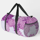 Dahlia Flowers, Flowers Pattern, Paarse Dahlia Plunjezak (Rechterhoek)