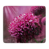 Dahlia Flowers Snijplank (Voorkant)