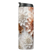 Dahlia Flowers Thermosbeker (Geroteerd rechts)