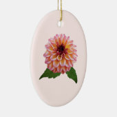 Dahlia Foxy Lady Keramisch Ornament (Rechts)