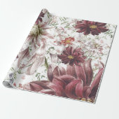 Dahlia Garden Decoupage/Gift Wrap Paper Cadeaupapier (Uitgerold)