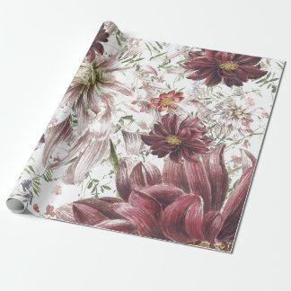 Dahlia Garden Decoupage/Gift Wrap Paper Cadeaupapier