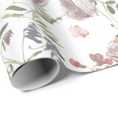Dahlia Garden Decoupage/Gift Wrap Paper Cadeaupapier (Rol Hoek)