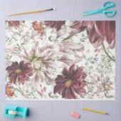 Dahlia Garden Decoupage/Weefpapier Tissuepapier (Craft)