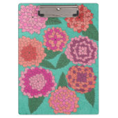 Dahlia Garden Klembord (Voorkant)