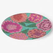 Dahlia Garden Papieren Bordje (Gekanteld)