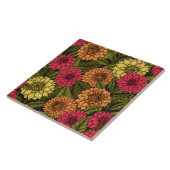 Dahlia garden tegeltje (Zijkant)