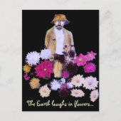Dahlia Gardener Briefkaart (Voorkant)
