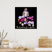 Dahlia Gardener Poster (Keuken)