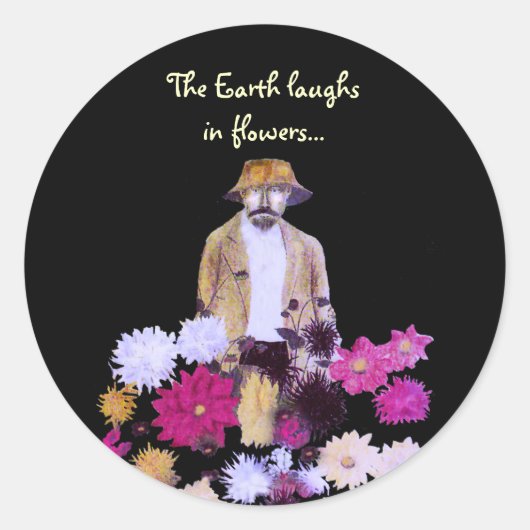Dahlia Gardener Stickers (Voorkant)