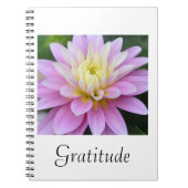Dahlia Gratitude Journal-notebook Notitieboek (Voorkant)