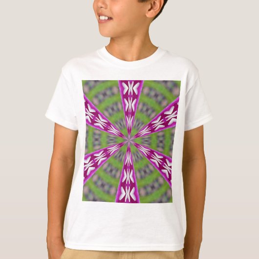 Dahlia Kaliediscope T-shirt (Voorkant)