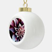 Dahlia Keramische Bal Ornament (Rechts)