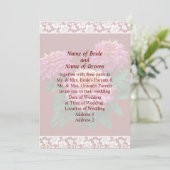 Dahlia Kidds Climax Trouw Uitnodiging Set (Staand voorkant)