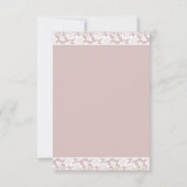 Dahlia Kidds Climax Trouwkaart Uitnodiging (Achterkant)